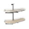 Rev-A-Shelf Melamine Faced Chipboard, Light Brown, 32.73 in W, 24.41 in H, 14.41 in L, Light Brown 587-12-RMP - alternate 1
